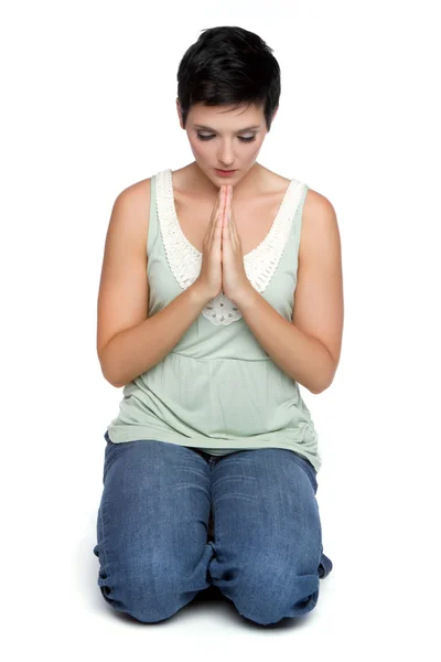 기도 여자 — 스톡 사진