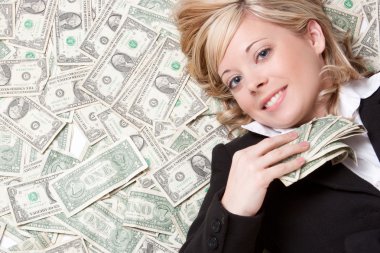 Money Woman clipart