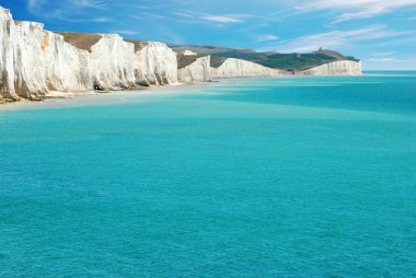 Seven Sisters East Sussex England clipart