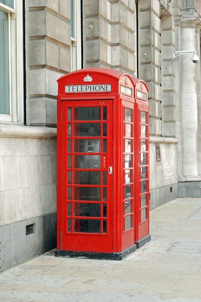 Cabinas telefónicas británicas — Foto de Stock