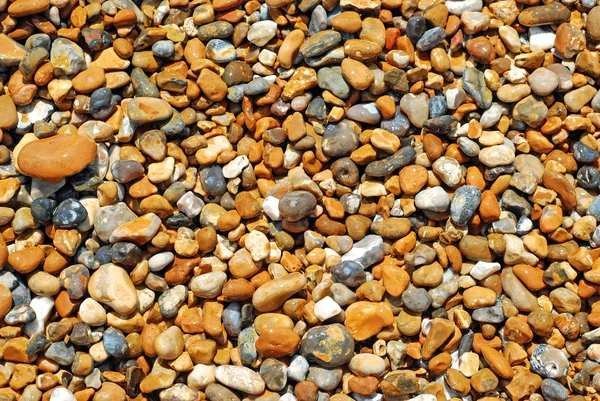 Вологий фон з каменів на пляжі — стокове фото