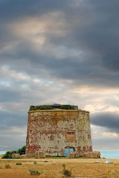 Torre abandonada de Martello Eastbourne Inglaterra — Foto de Stock