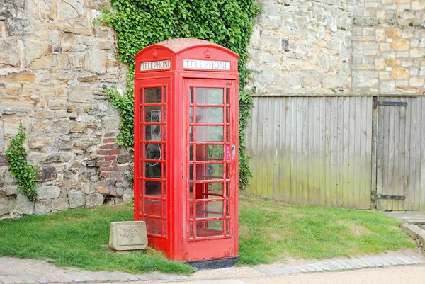 Cabina telefónica inglesa — Foto de Stock