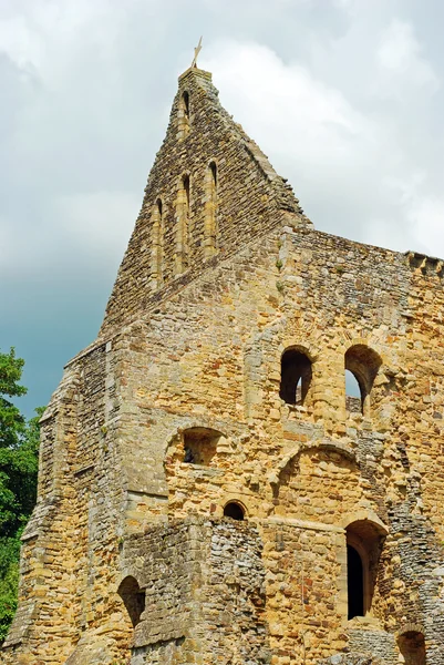 Church ruins Battle Abbey, Battle,East Sussex, England — Stock Photo, Image