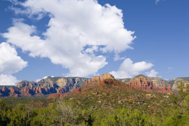 Red Rock Butte clipart