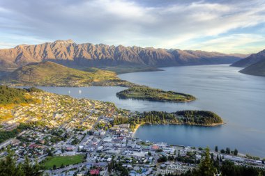 Queenstown Sunset clipart