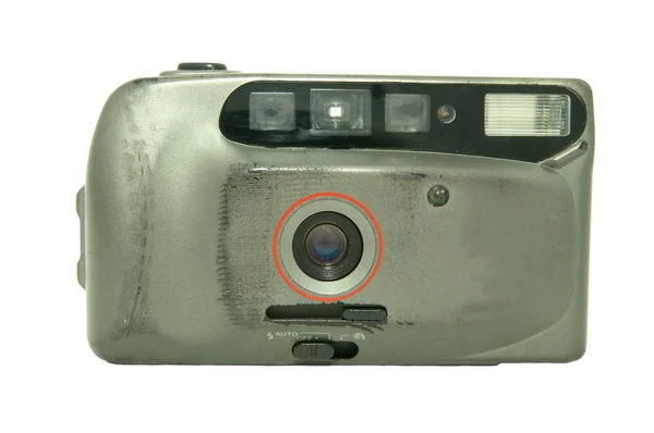 复古的 35 毫米胶片相机 — 图库照片