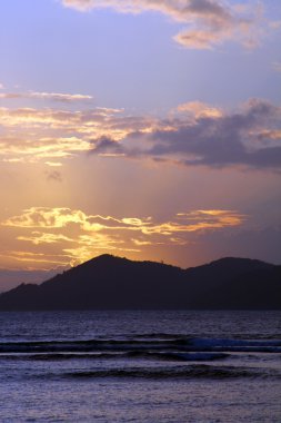 günbatımı la digue Adası, Seyşel Adaları