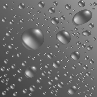 Water drops clipart