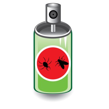 Insect spray clipart