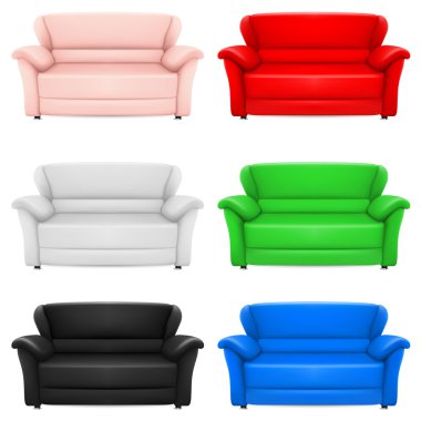 Sofas clipart