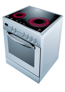 Cooker oven clipart