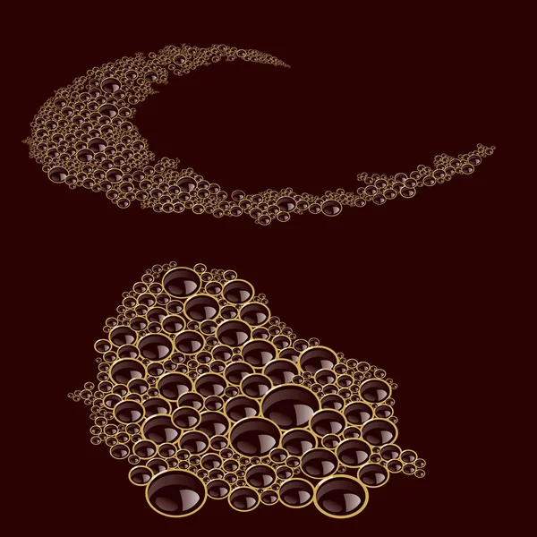 Coffee texture — Stock Vector