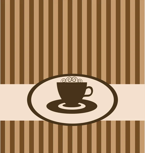 咖啡背景 — 图库矢量图片