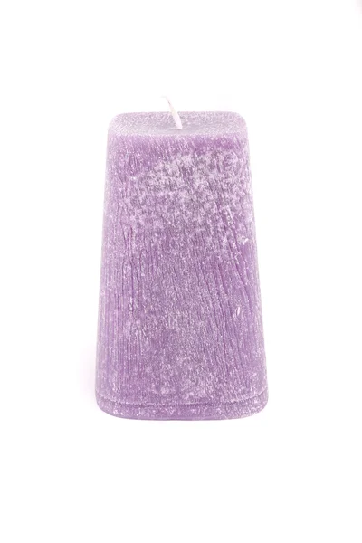 Пурпурная свеча — стоковое фото