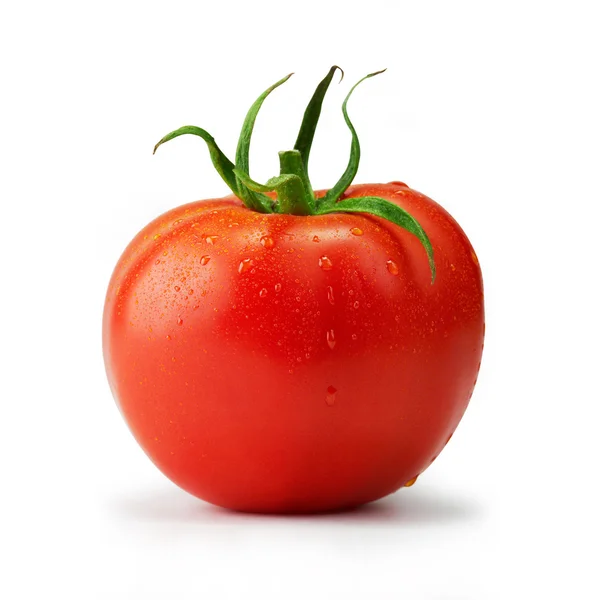 Tomato with drops — Stock Photo, Image
