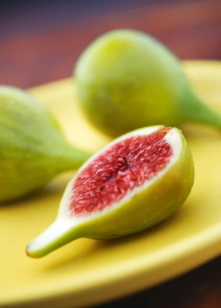 Fresh Green Figs — Stock Photo, Image