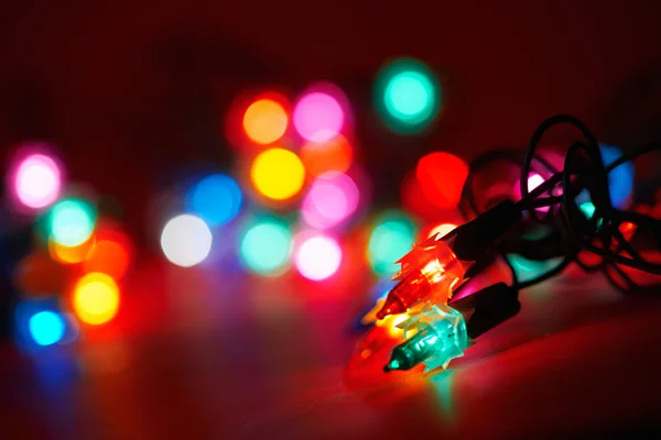 Różne świąteczne światełka — Zdjęcie stockowe