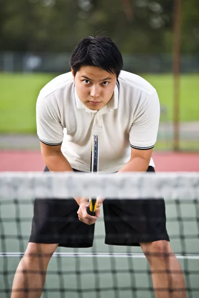 亚洲网球运动员 — 图库照片