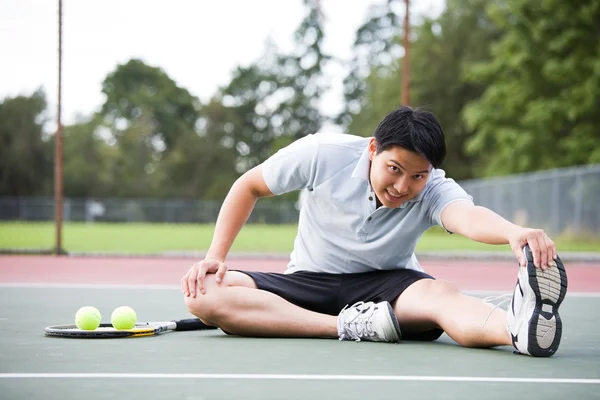 Теннисист Азии — стоковое фото