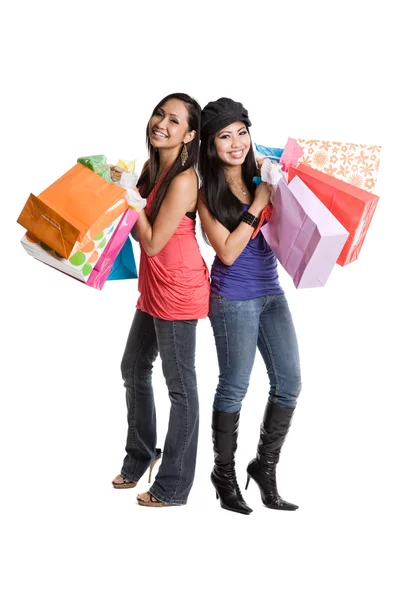 Shopping asian women — Stock Photo, Image
