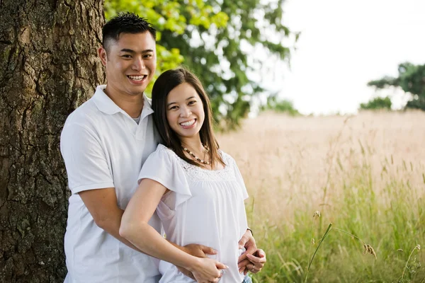 Happy asian couple — Stock Photo, Image