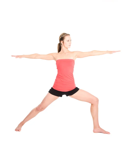 Kobieta od jogi — Zdjęcie stockowe