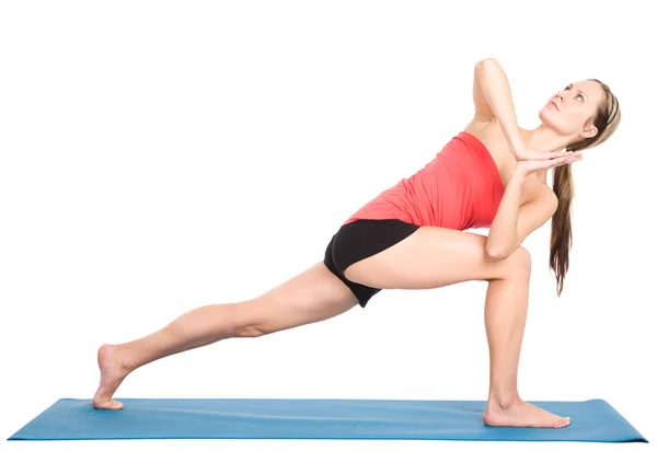Yoga vrouw — Stockfoto