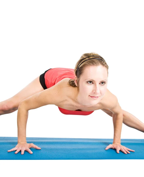Kobieta od jogi — Zdjęcie stockowe