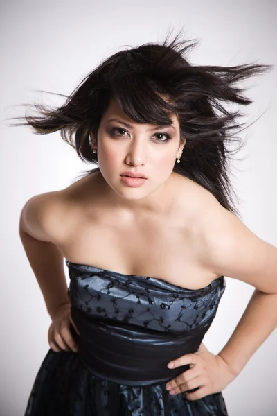 Gyönyörű ázsiai lány — Stock Fotó