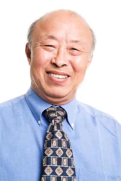 Senior asiatico uomo d'affari — Foto Stock
