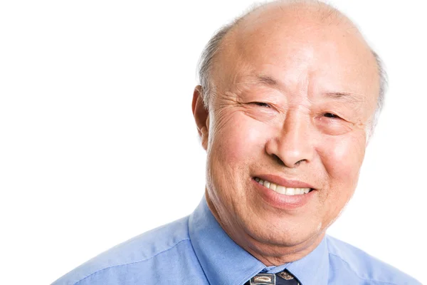 Sonriente senior asiático hombre de negocios —  Fotos de Stock