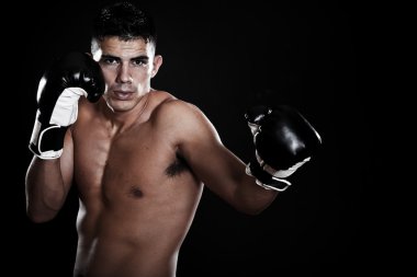 Hispanic boxer clipart