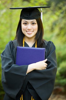 Graduation girl clipart