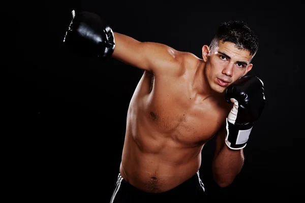 Boxer hispânico — Fotografia de Stock