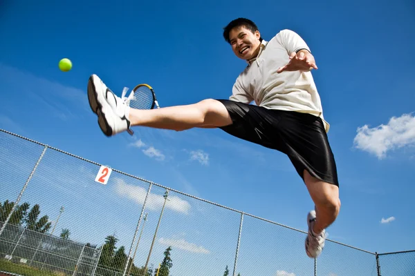Asijské tenista — Stock fotografie