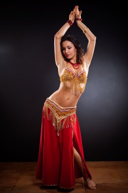 Belly dancer clipart