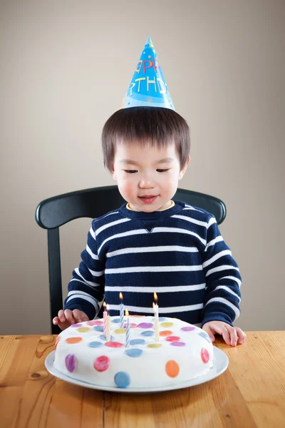 Aniversário Boy — Fotografia de Stock