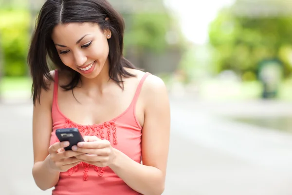 Mulher Texting — Fotografia de Stock