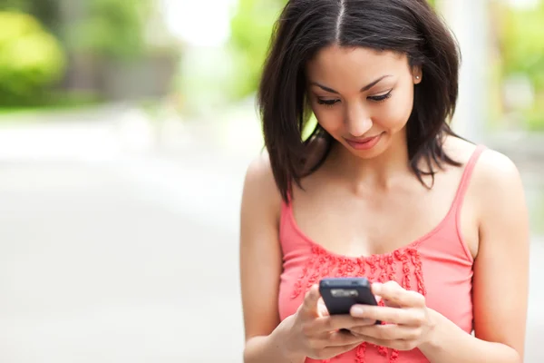 Mulher Texting — Fotografia de Stock