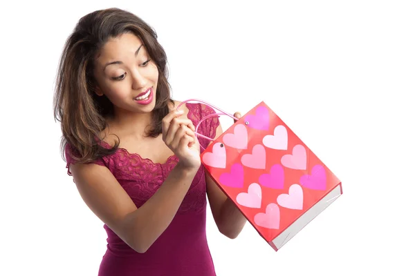 Valentine girl — Stock Photo, Image