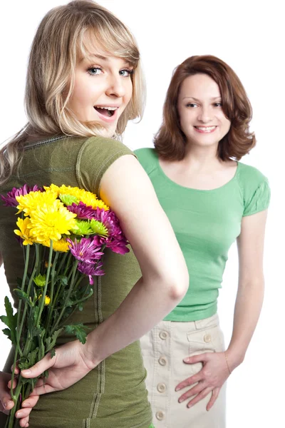 Mother and daughter celebrating mother's day — Stock Photo, Image