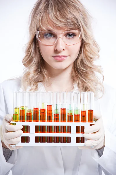 Scienziata donna — Foto Stock
