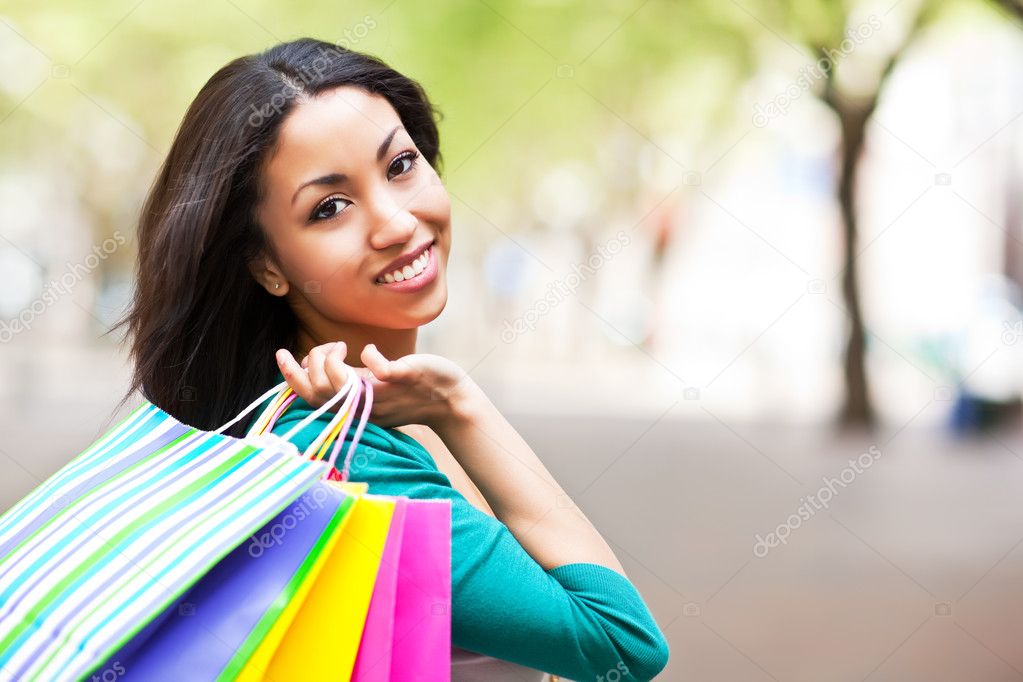 Image result for shopping black woman