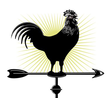 Weather cock clipart