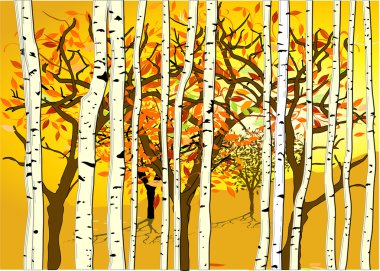 Autumn mood clipart