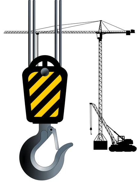Crane Hook — Stock Vector