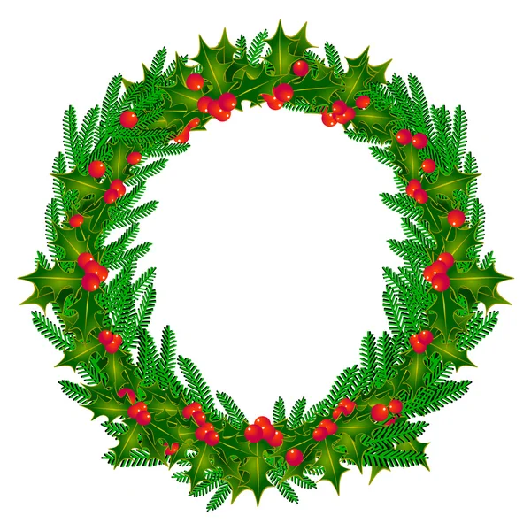 Advent wreath — Stock Vector