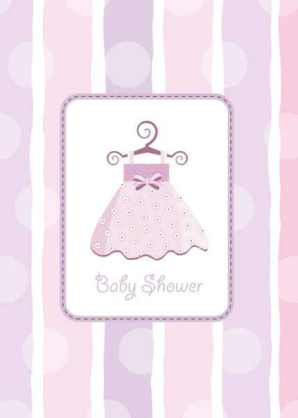 Baby dusch inbjudan — Stockfoto