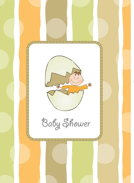 Invitación de ducha bebé — Foto de Stock
